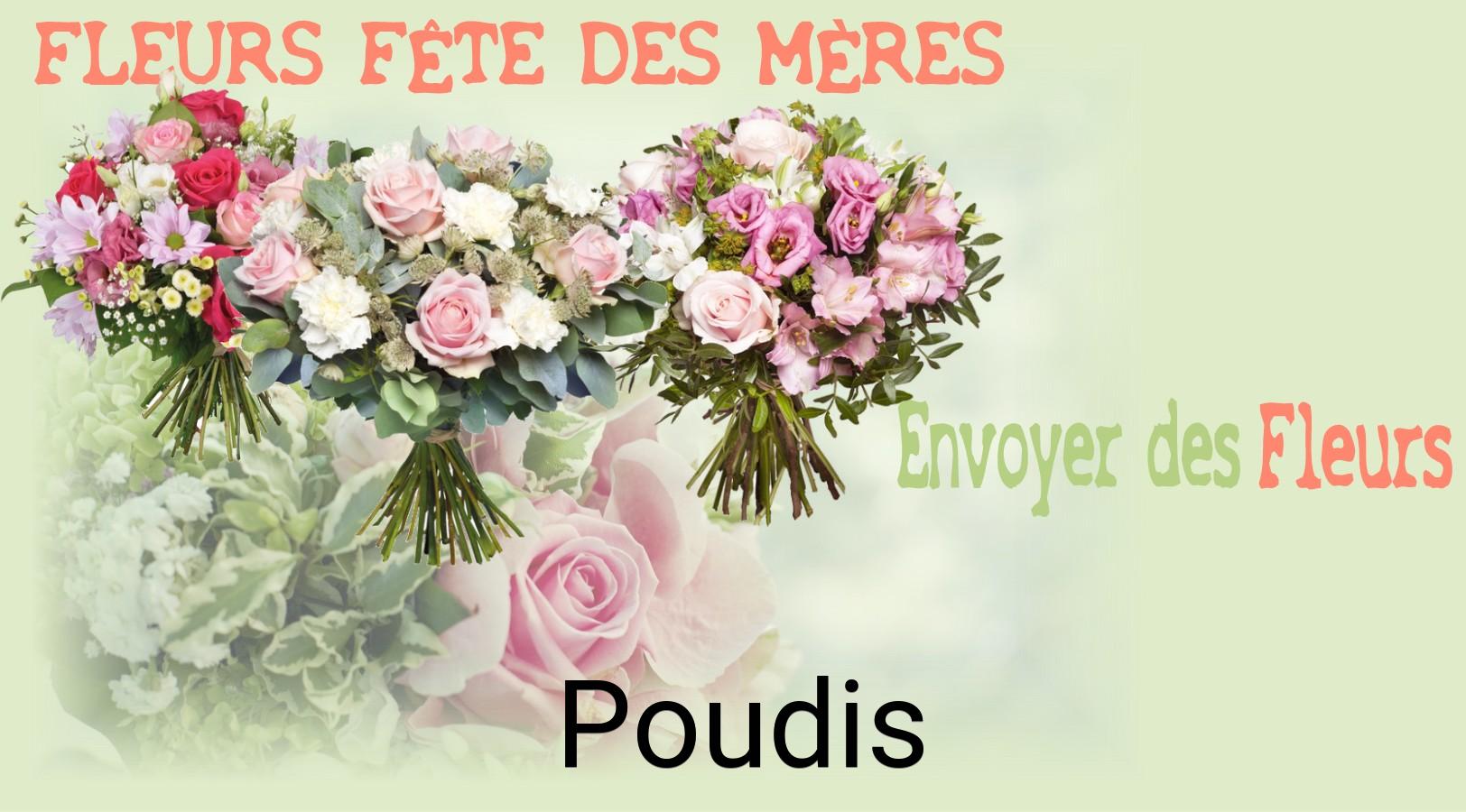 Bouquet de Fête des Mères livré à Poudis